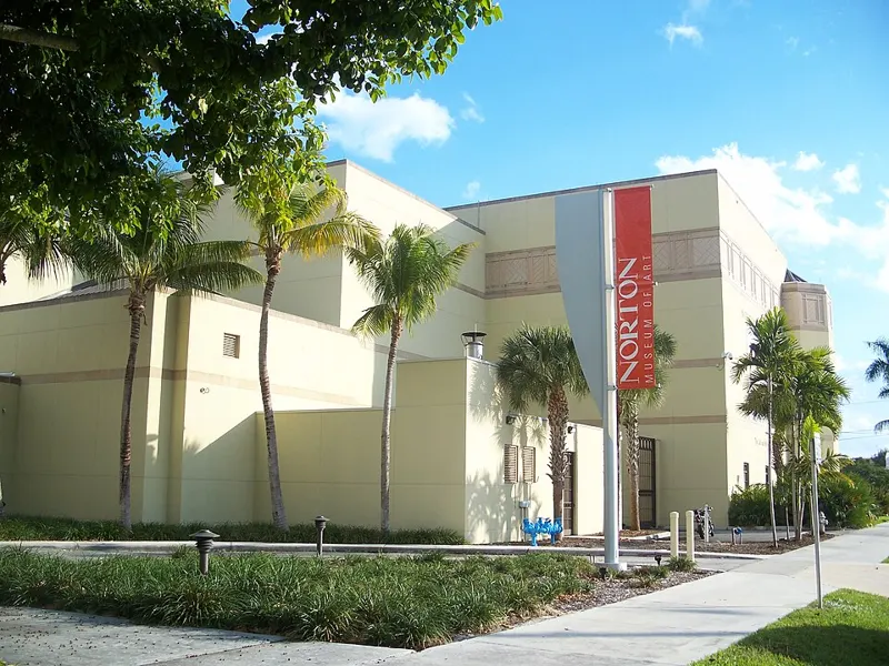 Exterior of the Norton Museum of Art